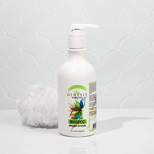 Shampoo Natural Ginesis Bio Saudável Para Cabelos (32 Onças