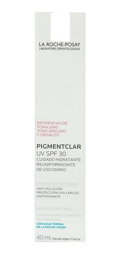 La Roche Posay Pigmentclar Uv Fps30 Corrector Antimanchas Hidratante Pieles Sensibles