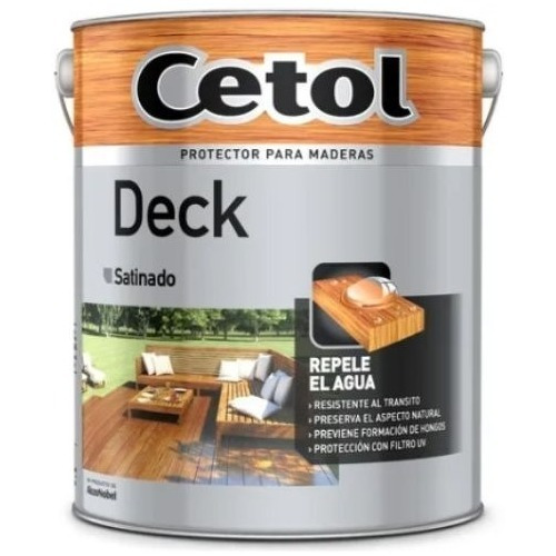 Cetol Protector Para Deck Exterior Impregnante X 1 Lt