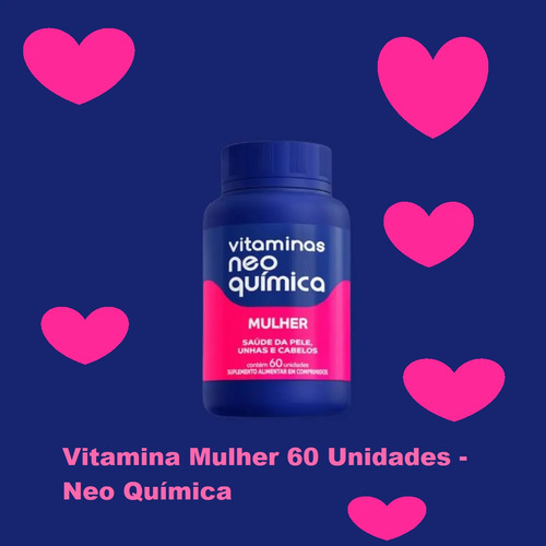 Kit Casal Homem 60 Cpr + Mulher 60 Cpr - Neo Química Sem Sabor