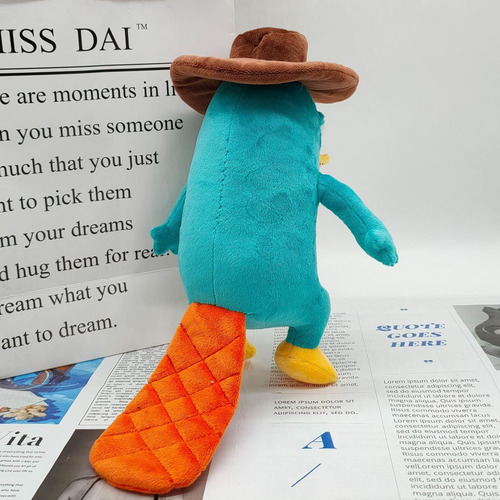 Itpz Perry The Platypus Plush, Juguete De Peluche De Ornitor