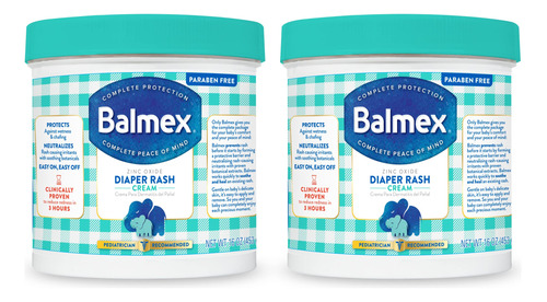 Balmex Proteccion Completa De Crema De Erupcion De Panales P