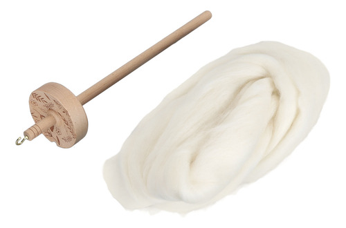 Kit De Hilado De Lana Profesional Con Husillo Colgante De Ma