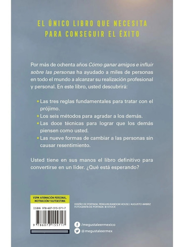 Imagen 2 de 2 de Libro Como Ganar Amigos