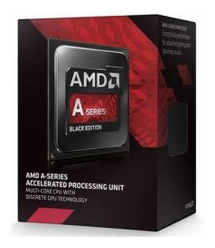 Procesador AMD A8-7650K AD765KXBJABOX de 4 núcleos y  3.8GHz de frecuencia con gráfica integrada