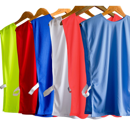 Pechera Set Deportivo Pack X 10 Unidades Azul Tu