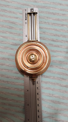Pêndulo Para Relógio De Parede Antigo Modelo 8 Oito (Usado)