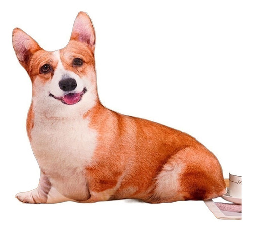 Almohada De Perro Simulación 3d Almohada De Peluche Shapi Al
