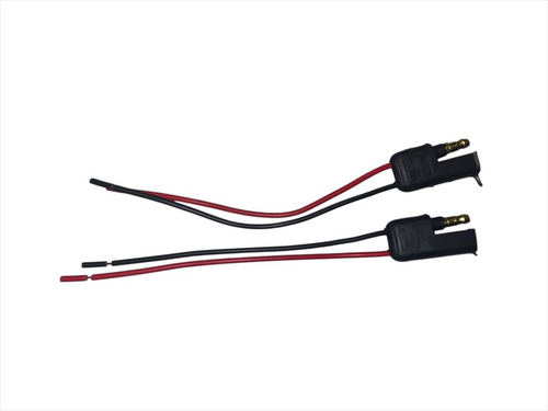 Conec 2 Vias Ficha Cable Universal Parlante X 10 Juegos !!!