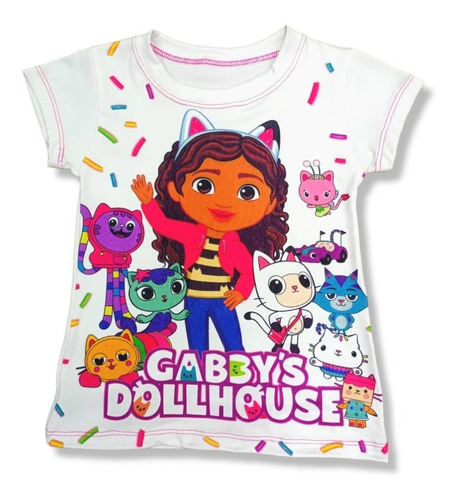 Franela Para Niñas De Gabby's Dollhouse