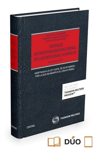 Tratado De Responsabilidad Penal De Las Personas Juridicas (