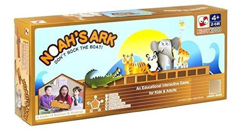 Noahs Ark Dont Rock The Boat Juego De Mesa De Equilibrio Par