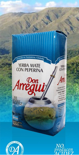Yerba Mate Don Arregui Pack X 24 Paquetes De 500gr.