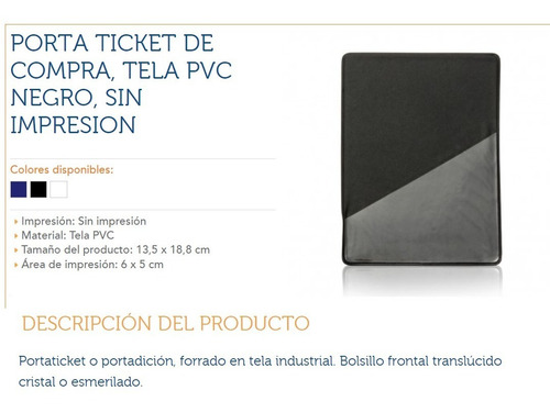 20 Porta Cuentas Ticket Pvc Adición Propina Bar Gastronomía