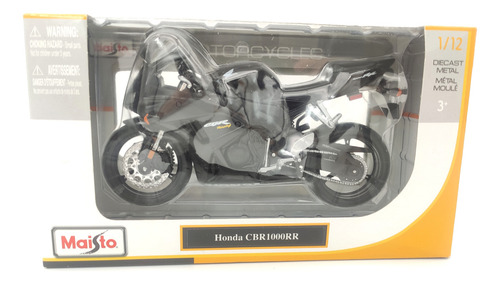 Motocicleta Honda CBR1000rr Miniature Racing Collection 1:12 Iron