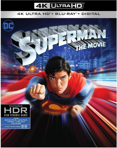 Superman La Película ( The Movie) 4k Ultra Hd + Blu-ray