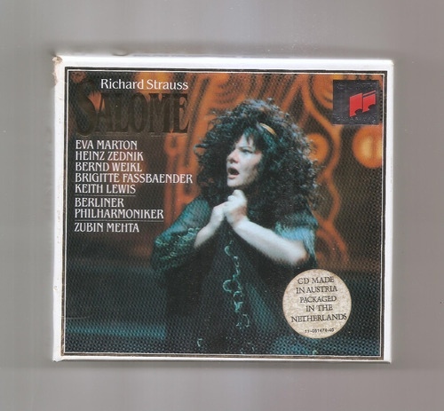 Richard Strauss Salomé Zubin Mehta 2cd Box Set