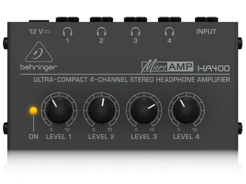 Micro Amplificador De Audifonos Ha400 Behringer Microamp