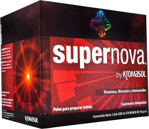 Supernova By Kromasol Complejo B Aminoácidos Y Zinc 36sobres