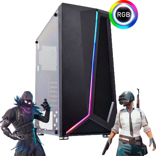 Pc Gamer Computador Completo A8 9600 Ddr4 Ssd 240gb Nfe Wifi