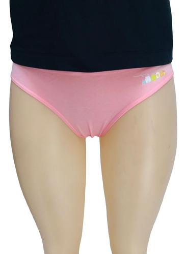 4 Panties Algodon Varios Colores Tallas Extras