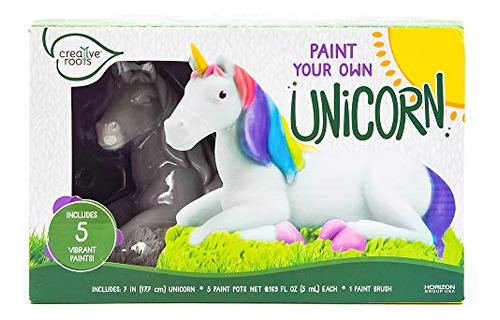 Kits Para Pintar: Unicornio Incluye Pinturas Acrilicas