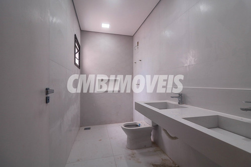 Casa Em Condomínio 3 Suítes Para Venda No Bairro Swiss Park Em Campinas-cf01273 - Cf01273 - 69022294