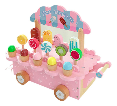 Juego De De Madera, Juguetes De Paletas De Madera,
