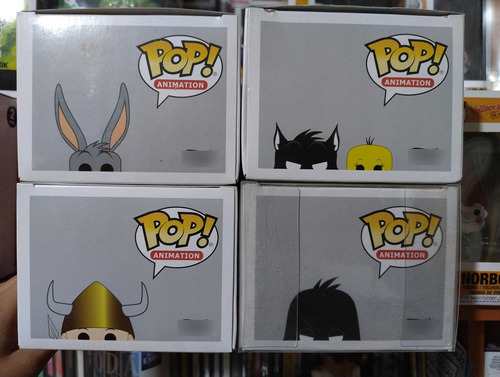 Funko Looney Tunes Bugs Bunny Elmer Silvestre Piolín Lucas (Usado)
