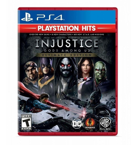 Jogo Injustice Ultimate Edition Ps4 Mídia Física Dublado Br
