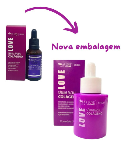 Kit Max Love Skincare E Perfume: Sérum, Primer E Body Splash