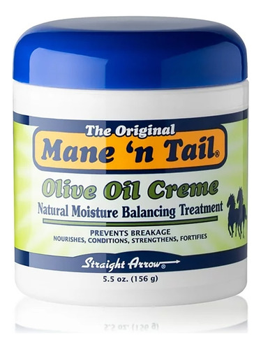 Mane N Tail Olive Oil Creme 156g Restablece Humedad Perdida