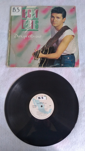 Ricky Luis Lp Vinil Impecable 1986