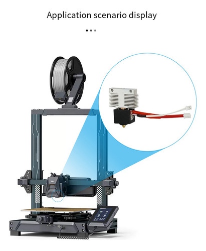 Kit Hot End De Impresora 3d Para Neptune 4 Heated Block Heat