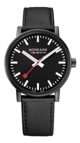 Reloj Hombre Mondaine Mse.40121.l Cuarzo Pulso Negro En