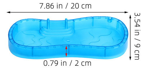 2 Juegos De Casas De Muñecas En Miniatura Para Piscina Y Pla