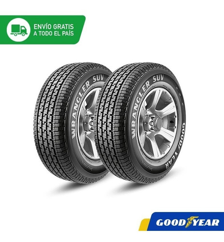 Kit 2 Goodyear 215/70 R16 Wrangler Suv Vulcatires Sur Cuotas
