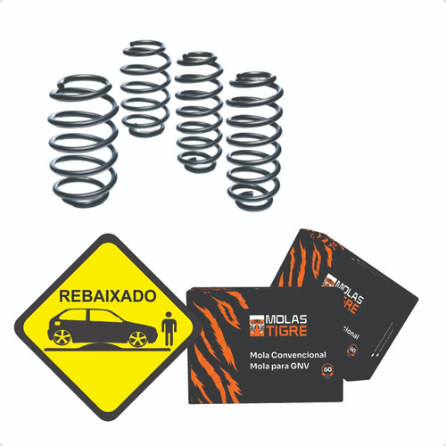 Kit 4 Molas Rebaixada Kia - Suv Sorento .../09.