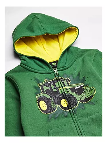  John Deere Ropa para niños Sudadera para niños pequeños, Equipo  de construcción : Ropa, Zapatos y Joyería