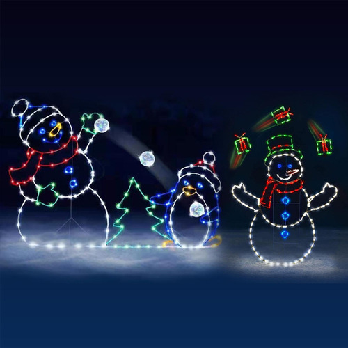 Aa Lámparas Led De Navidad A Prueba De Agua Decoraciones