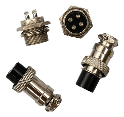 Accesorios Piezas De Conector De Enchufe De Aviación De 4 Pi