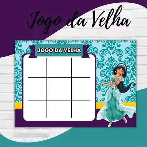 25 Jogos Da Velha Personalizados Lembrancinha Festa Infantil