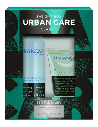 Set Urban Care Clasico Deo 150 Ml + Balsamo 100 Ml