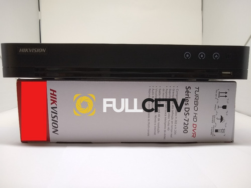 02 Dvr 08 Canais Hikvision+03 Colorvu Hilook+05 Cameras Full