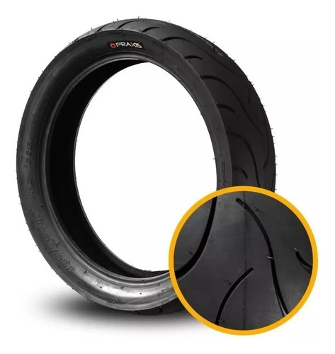 Llanta Para Moto 140/70-17 Praxis Ey030 66p (uso Sin Cámara)