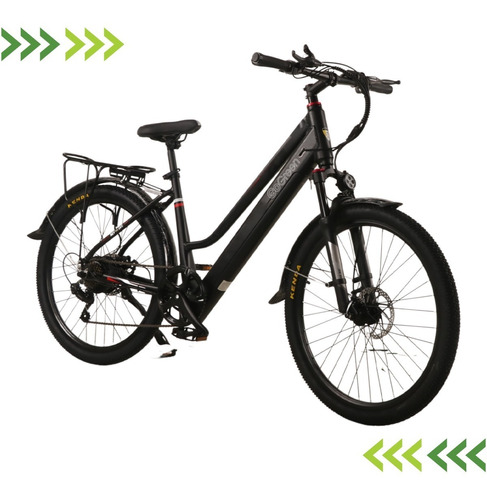 Bicicleta Electrica Go-green City Rodado 26 Con Parrilla