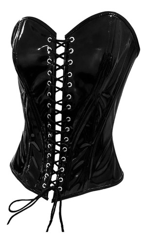 Corset Overbust Sobrebusto Cuero Gotico Rock Co2.1-3