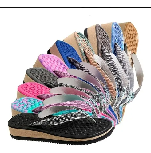 Chinelo Dedo Ortop dico Esporao Anabela Mundo Flex Original
