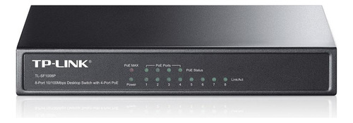 Switch 8p 10/100/1000 Tp-link Tl-sg1008p