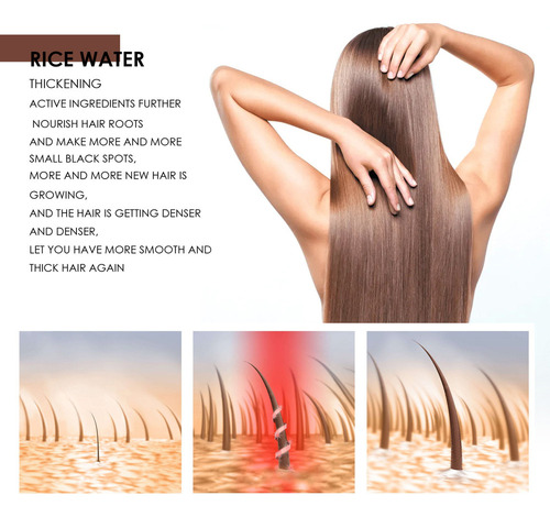 2×shampoo Crescimento Capilar Taomi Shui Para Reparação Do
